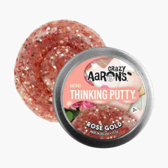 Mini Rose Gold Thinking Putty