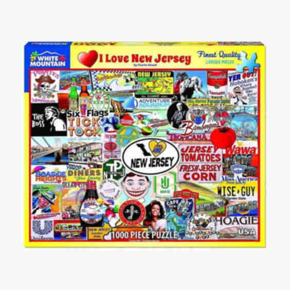 I Love New Jersey Jigsaw Puzzle (1,000 pc.)