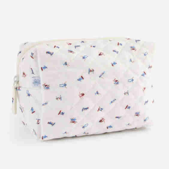 Ski Pattern 4-Piece Travel Set