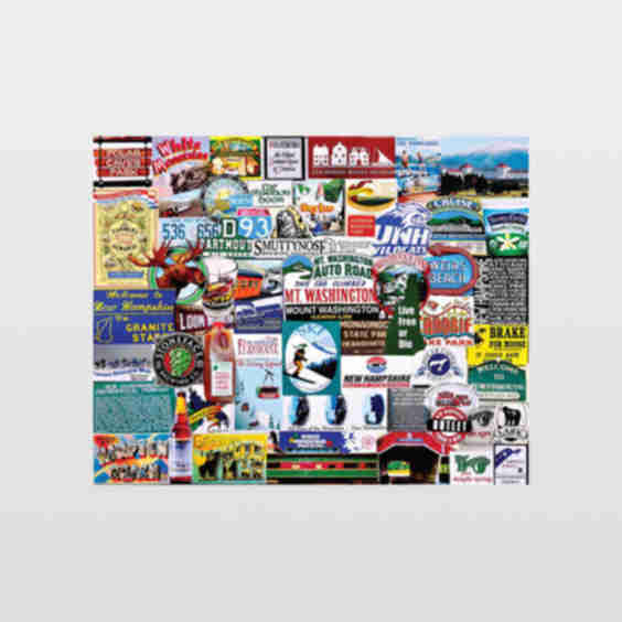 I Love New Hampshire Jigsaw Puzzle (1,000 pc)
