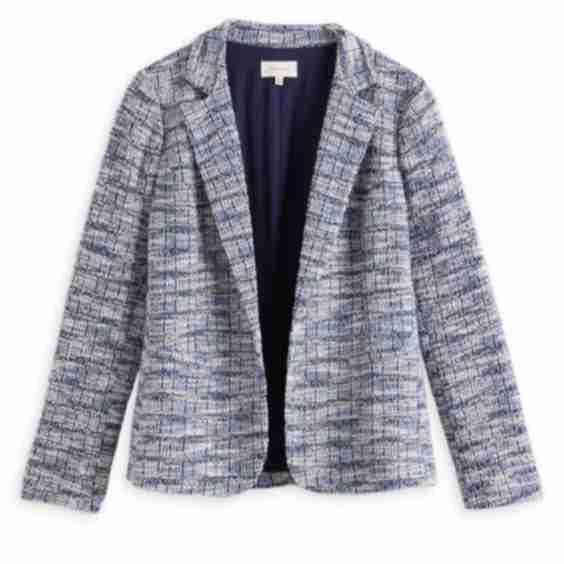 Minyonette Knit Jacquard Blazer