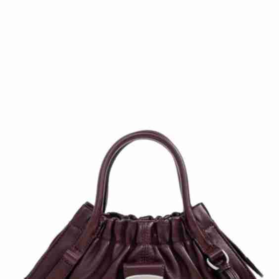 Logo Detailed Zipped Tote Bag