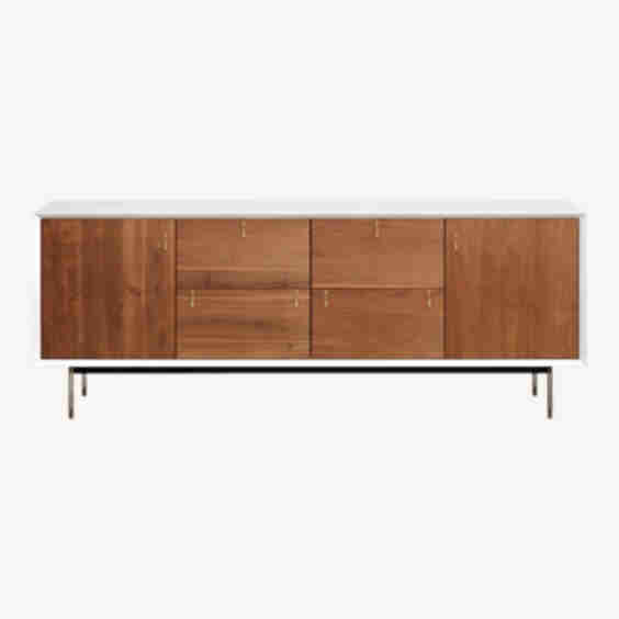 Organic Modernism Wood Sideboard
