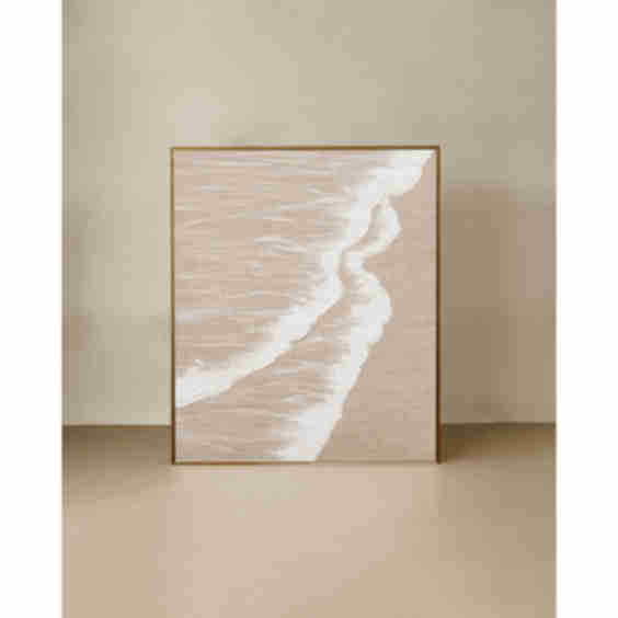 Adriana Decorative Painting on Linen Canvas with A Wooden Frame, Hand-Painted with Oil Paints, 80x60cm