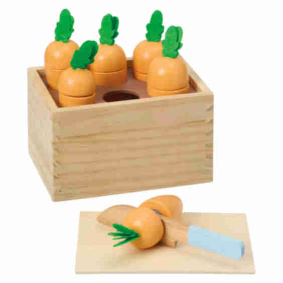 Little Town Wooden Carrot Set