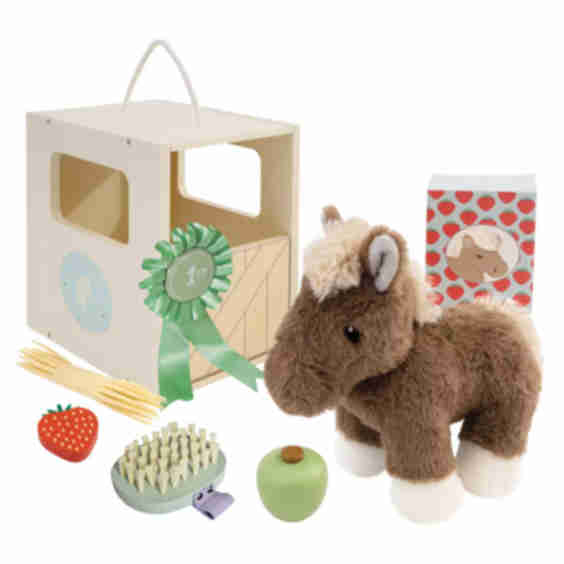 Wooden Little Helpers Play Set Horse