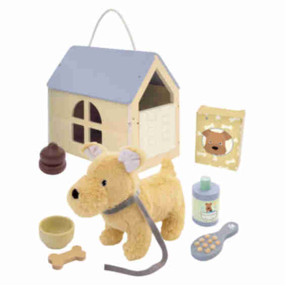 Wooden Little Helpers Play Set Dog