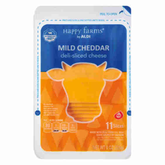 Deli Sliced Mild Cheddar Cheese