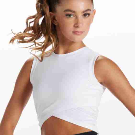 Wrapped Front Tank Top