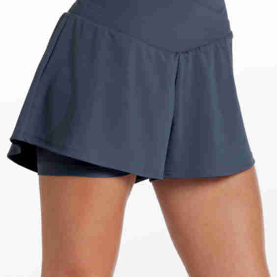 V Waist Two In One Shorts