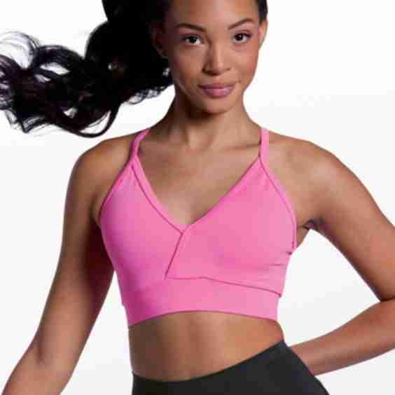 Adjustable Cross Strap Bra Top