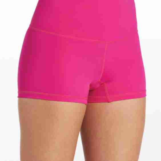 Wide Waist Mid-Rise Shorts
