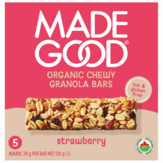 Organic Chewy Granola Bars Strawberry