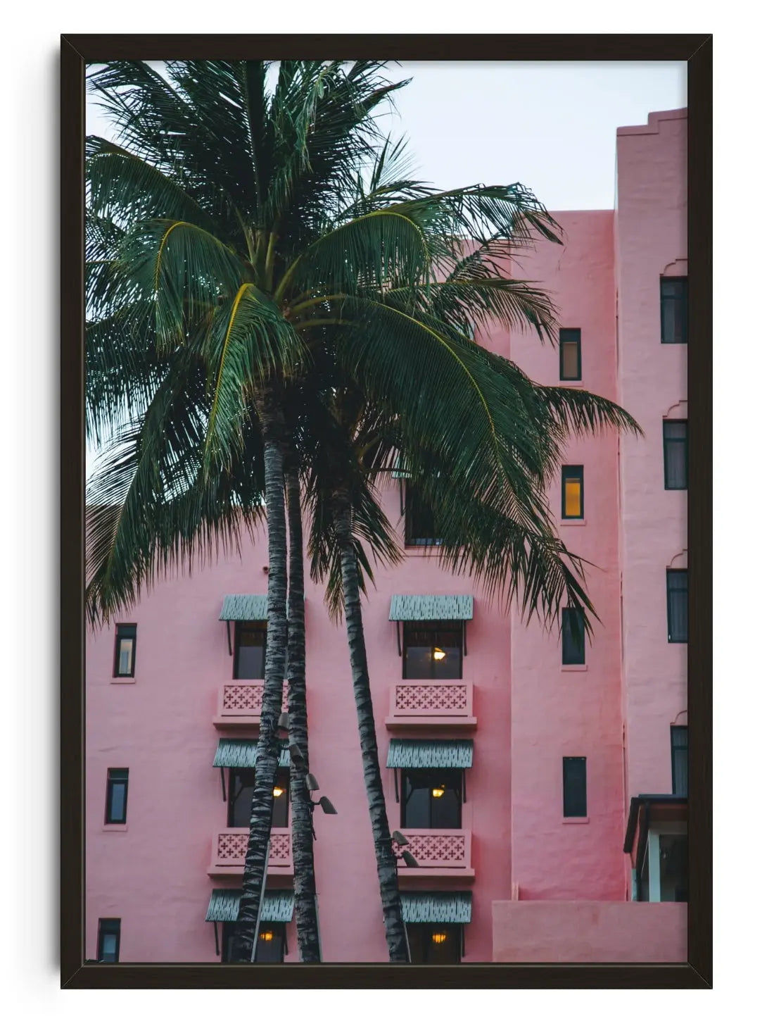 Pink Hotel Art Print
