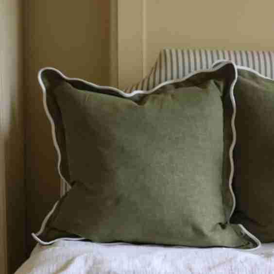 Chloe Scalloped Edge Cushion 65×65
