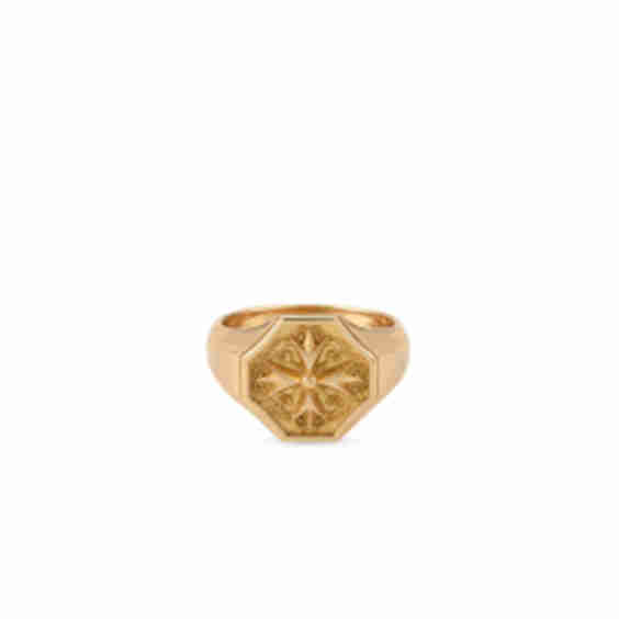 Crest Signet Ring