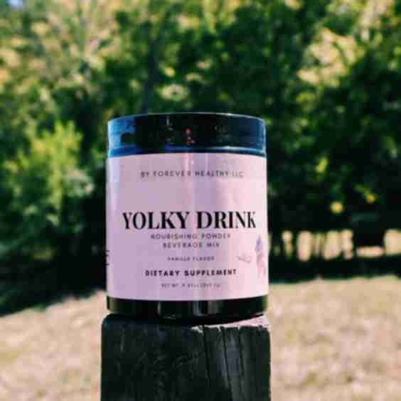 The Yolky Drink Grass Fed Colostrum Egg Yolk