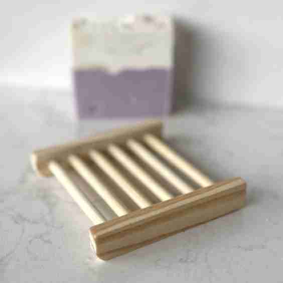 Soap Dish Bamboo Wood