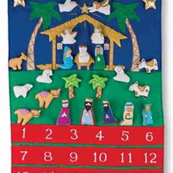 Nativity Fabric Advent Calendar