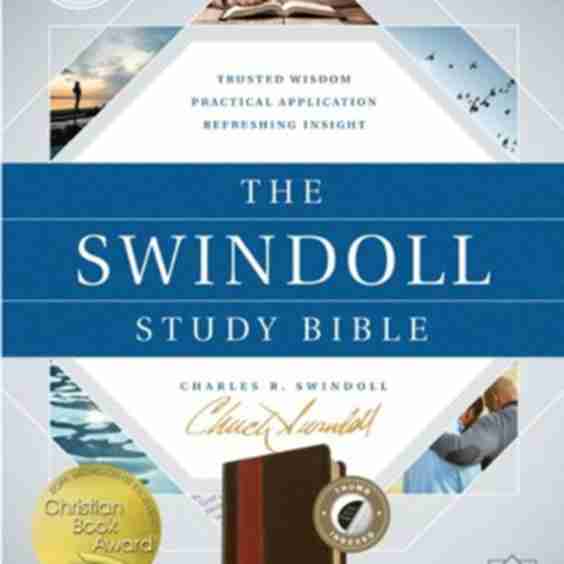 The NLT Swindoll Study Bible Soft Imitation Leather Brown Tan Index