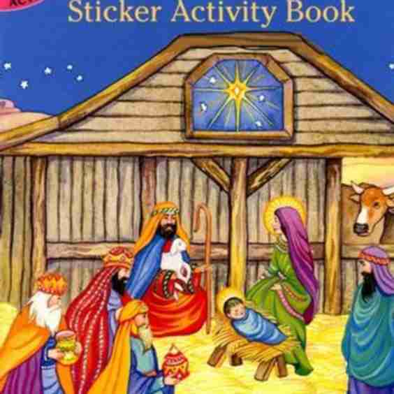 Nativity Sticker Activity Book