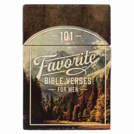 Favorite Bible Verses for Men, Box of Blessings