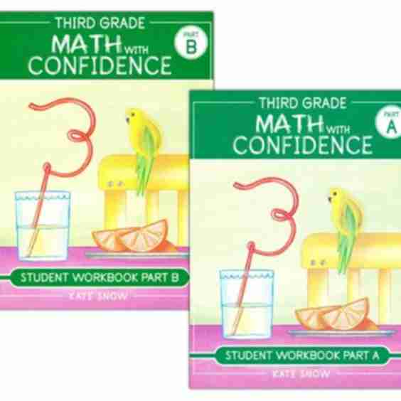 Math With Confidence Grade 3 Student Workbook Bundle