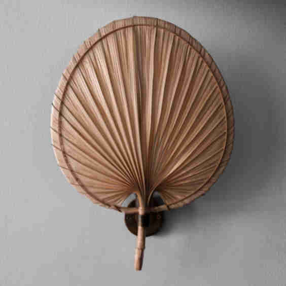 Palm Leaf Sconces