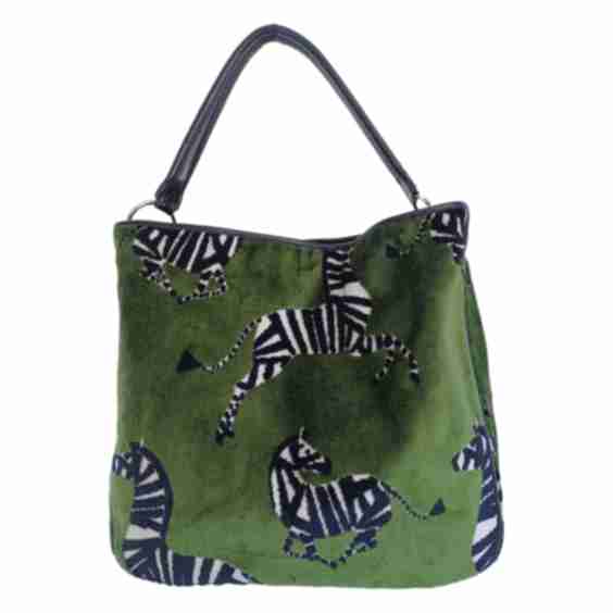 Olivia Zebra Bag