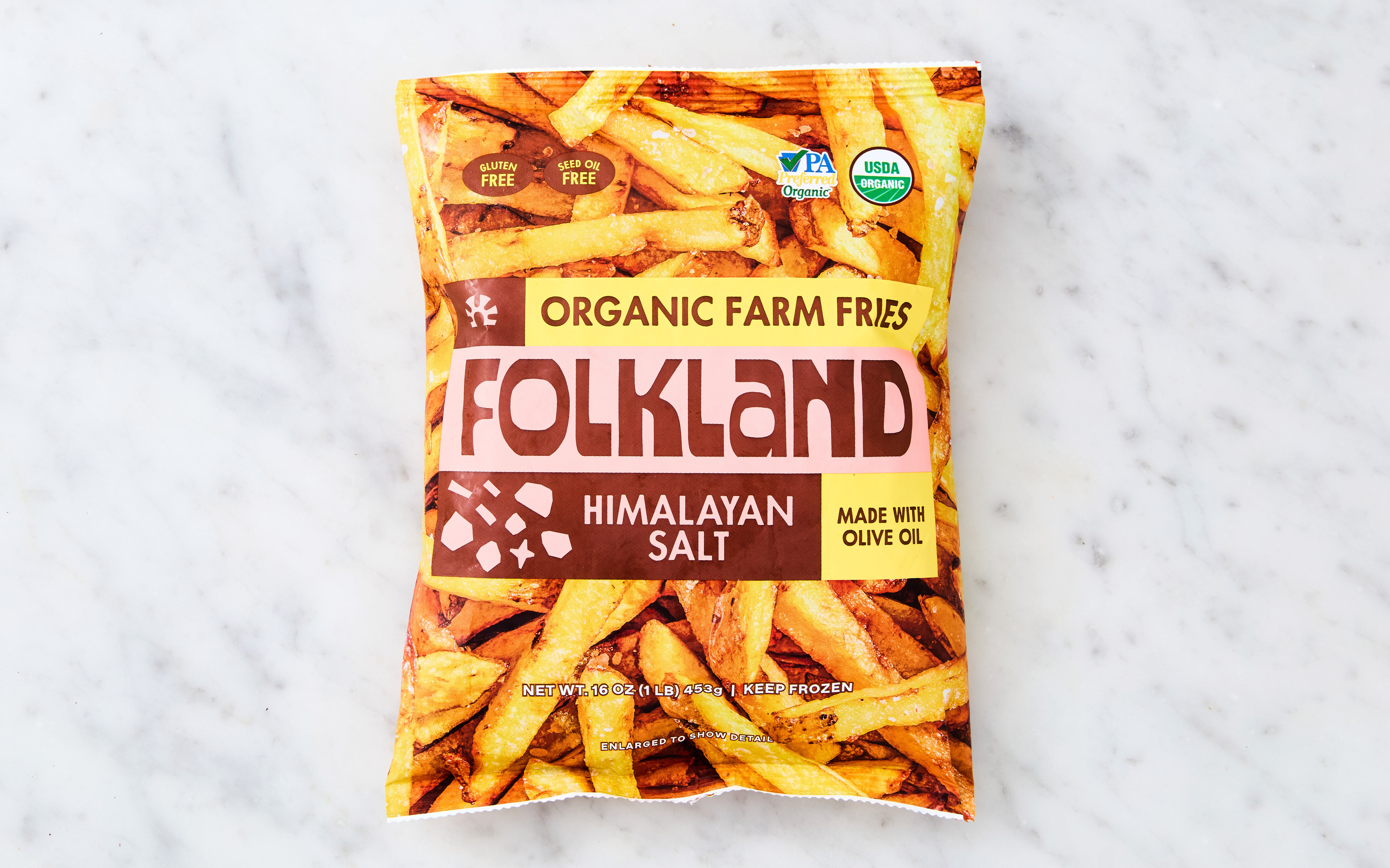 Organic Himalayan Sea Salt Farm Fries