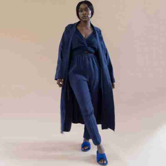 Lapel Midi Jacket