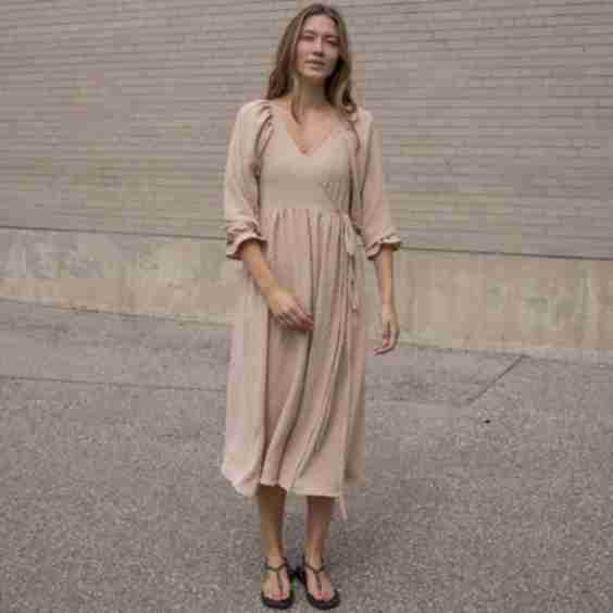 Limited Edition Reversible Wrap Dress