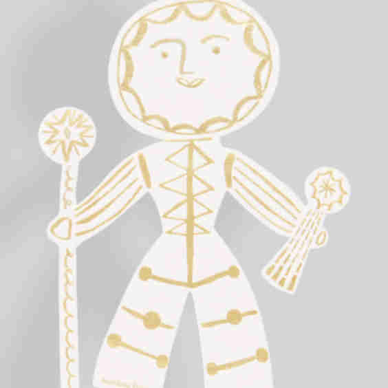 Sun Folk Ornament  