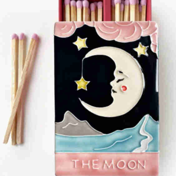 The Moon II Ceramic Matchbox