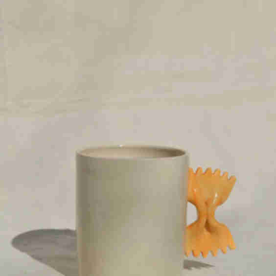 Farfalle Pasta Mug (Straight)