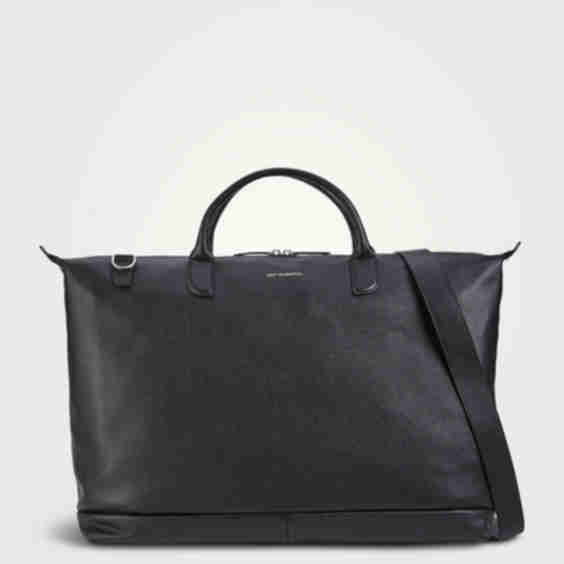 Hartsfield Leather Weekender Bag