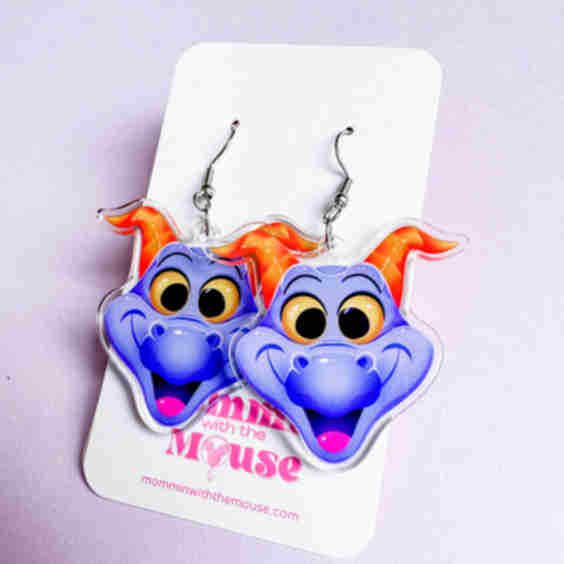 Figment Earrings | Epcot Earrings