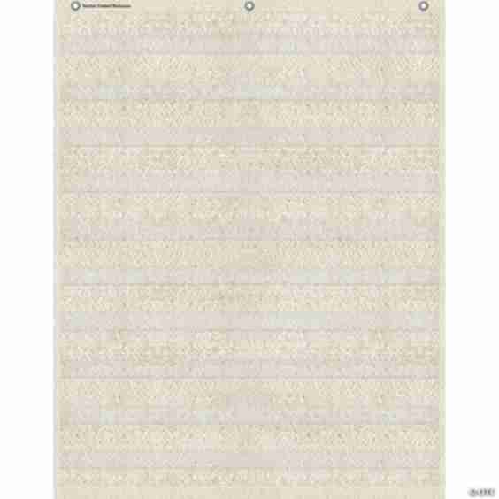 Woven 10 Pocket Chart