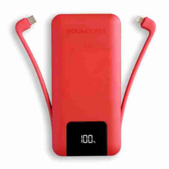 Boundless All In One Slim 10 000 Mah Power Bank