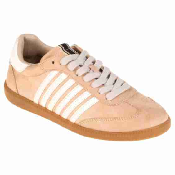 Steffie Striped Lace Up Fashion Sneaker