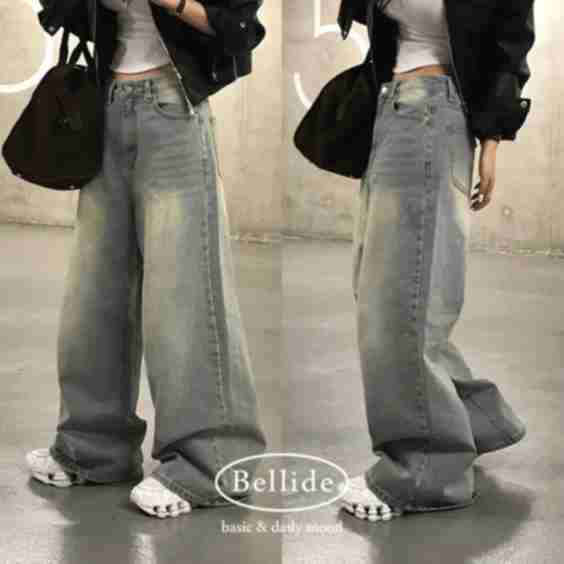 Manny Vintage Wide Denim Pants