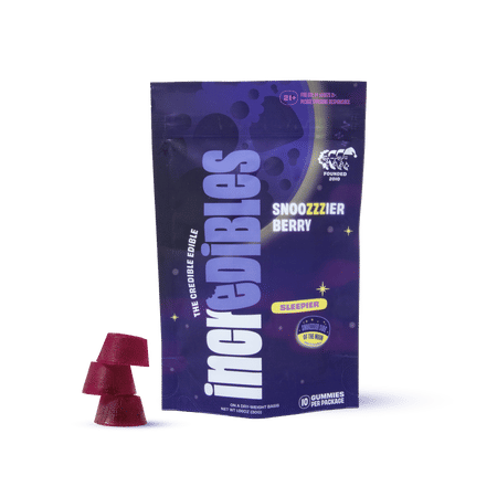 Snoozzzierberry THC Sleep Gummies