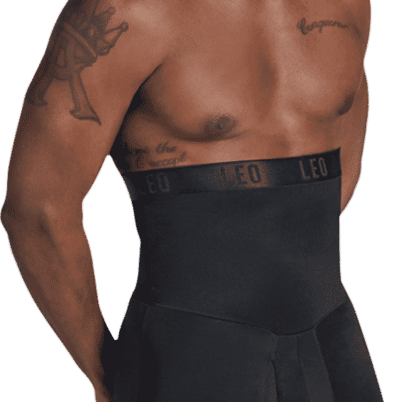High Waist Stomach Shaper Boxer Brief, Single-Pack