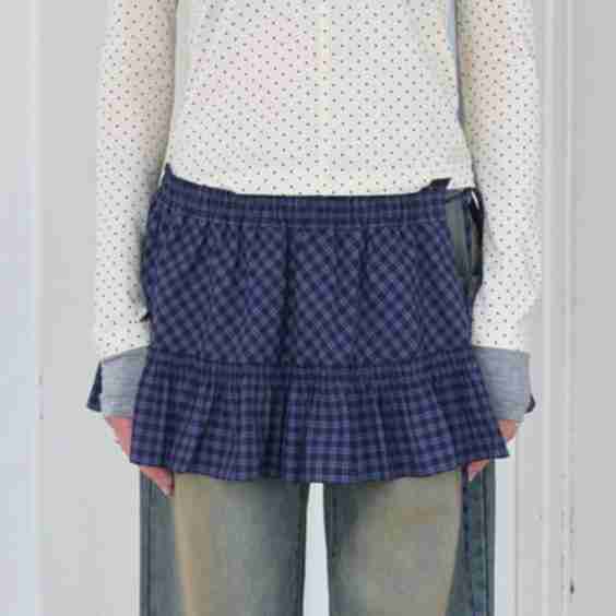 Check Tutu Skirt