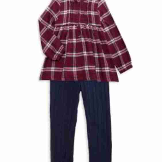 Baby Girls Little Girls 2-Piece Tunic Top Pants Set