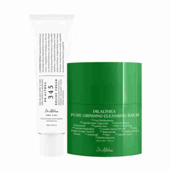 Cleanse & Soothe Duo Deep Cleansing Balm & 345 Relief Cream