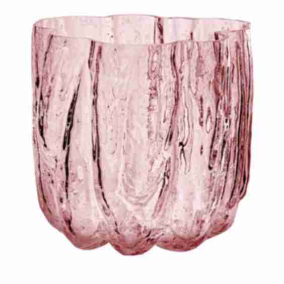 Circular Crackle Vase Small