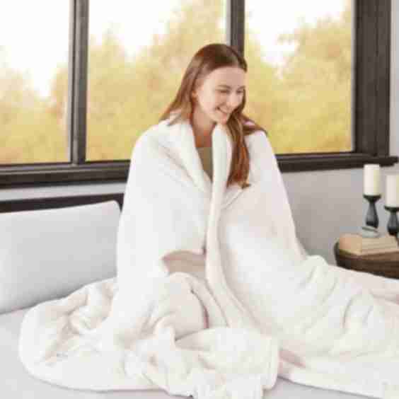 Heated Microlight to Berber Blanket