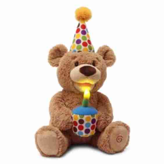 Happy Birthday Animated Bear Singing Light Up Plush Stuffed Animal 10 Ages 3