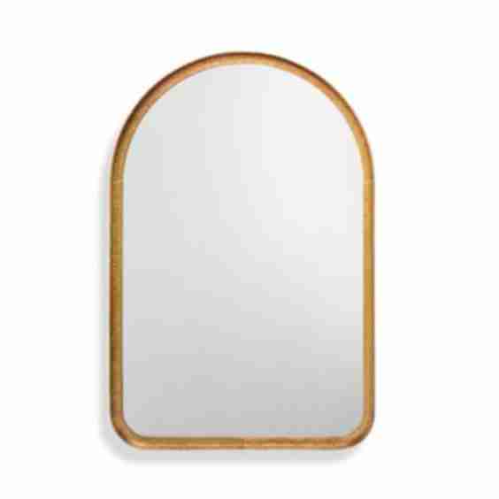Arch Iron Wall Mirror
